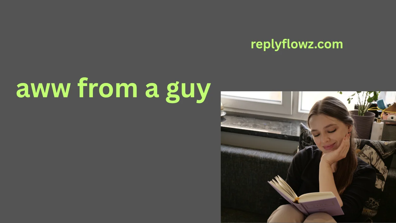 aww from a guy