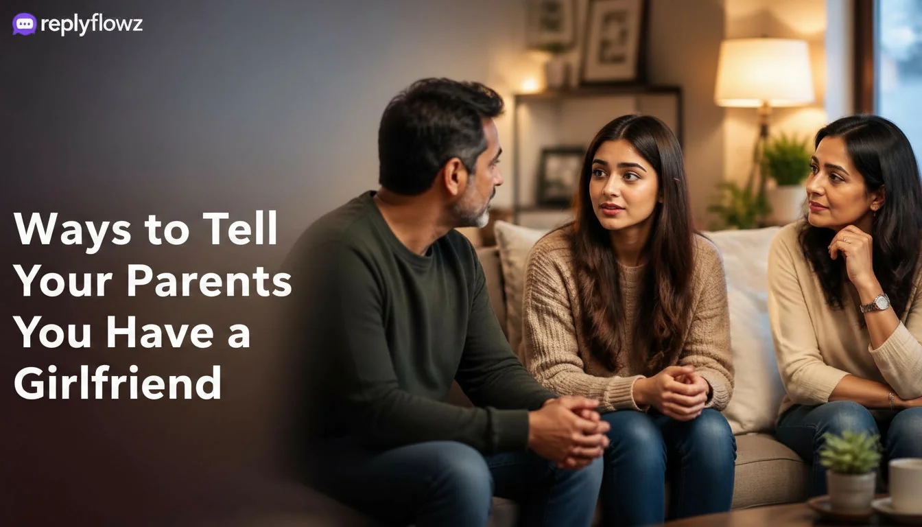 Best Ways to Tell Your Parents You Have a Girlfriend