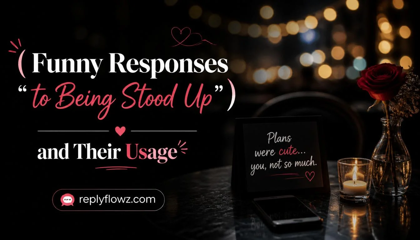 Funny Responses âto Being Stood Upâ