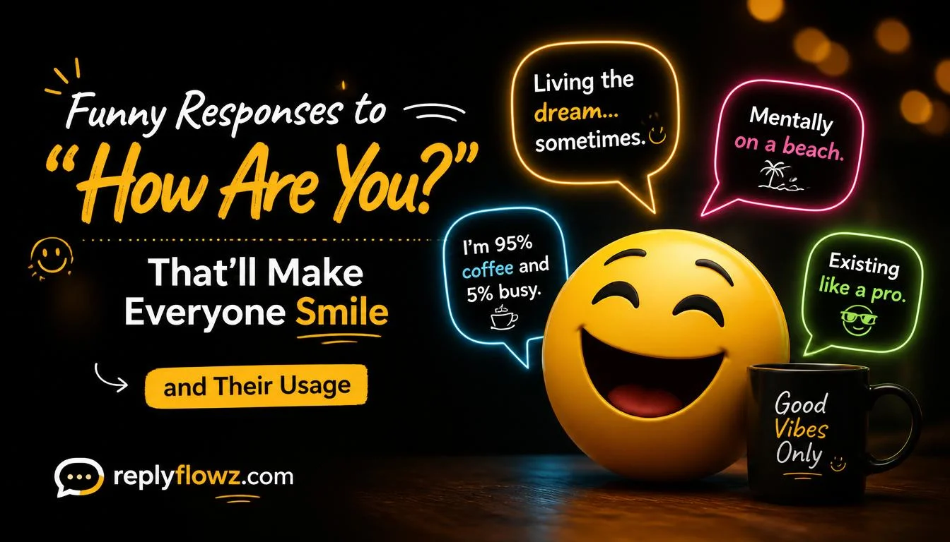 Funny Responses to “How Are You?” That’ll Make Everyone Smile