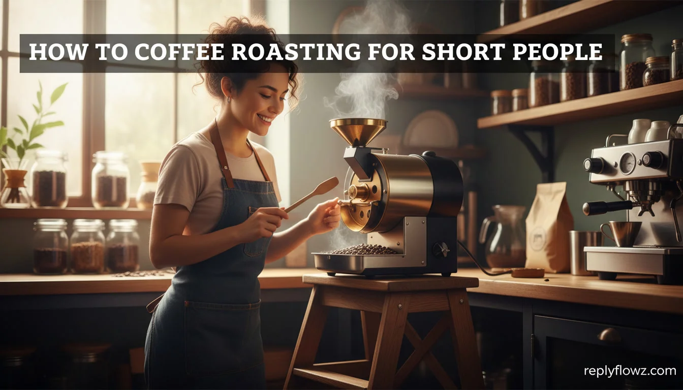 how to coffee roasting for short people