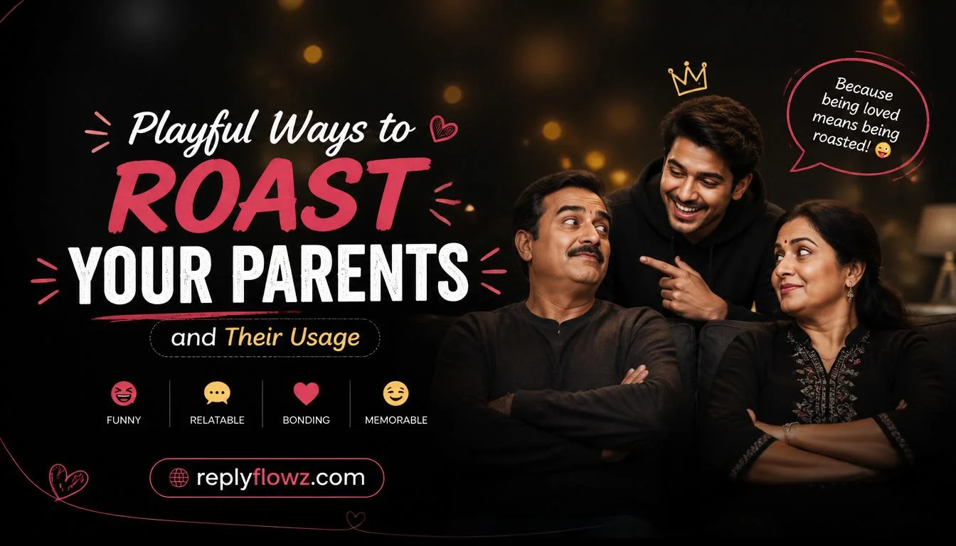 Playful Ways to âRoast Your Parentsâ