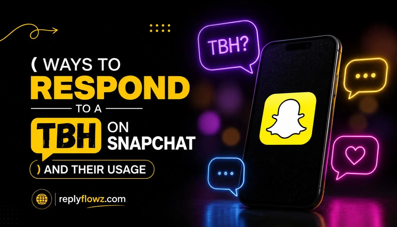 Ways to Respond to a TBH on Snapchat